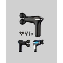Store Mania Ieg™ Portatif Şarjlı Masaj Tabancası 4 Başlık Derin Doku Masaj Aleti