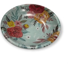 Store Mania Ieg™ Melamin Çay Tabağı Renkli Çiçek Desenli Melamin Tabak Royaleks-71