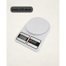 Store Mania Ieg™ LCD Ekranlı Yüksek Hassasiyetli Dijital Mutfak Terazisi