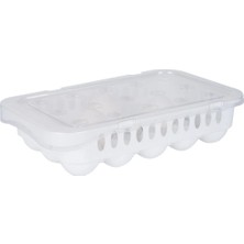 Store Mania Ieg™ Hijyenik Yumurta Saklama Kabı 15 Bölmeli Kapaklı