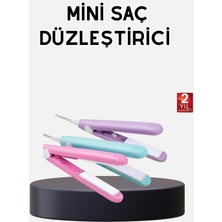 Özgürce Mini Seramik Saç Düzleştirici, Hızlı Isınan, Kompakt ve Taşınabilir