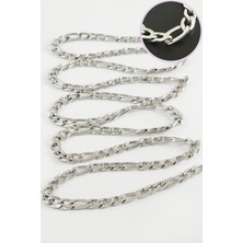 Store Mania Ieg™ 6 mm Düz Gümüş Renkli Çelik Zincir 1 Metre