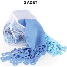 Store Mania Ieg™ 3 Adet Eşarp, Yazma ve Şal Yıkama Filesi