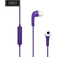 Store Mania Ieg™ Critic J5 Kulakiçi Kulaklık Mor
