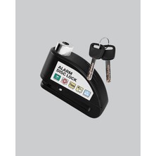 Store Mania Ieg™ Titreşim Sensörlü Alarmlı Motosiklet Disk Kilidi 14MM Çelik Çift Kilitleme