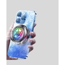 Store Mania Ieg™ Rgb Işıklı Telefon Soğutucu Fan Gaming Cooler Süper Hızlı Soğutma