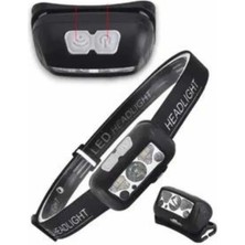 Store Mania Ieg™ Kamp Lambası Kafa Feneri Kafa Lambası Ayarlanabilir Sensörlü Şarjlı