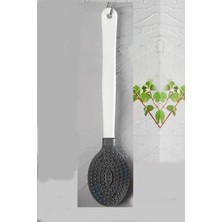 Store Mania Ieg™ Çift Taraflı Uzun Saplı Vücut ve Masaj Fırçası Banyo Sırt Kesesi Silikon Masajlı