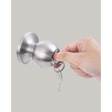 Store Mania Ieg™ Paslanmaz Çelik Dayanıklı Topuzlu Kapı Kilidi