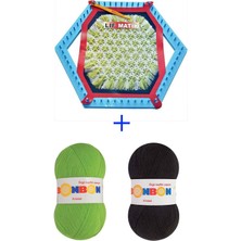 Store Mania Ieg™ Lifmatik Lif Örme Seti Dokuma Tezgahı ve Lif Ipi S2