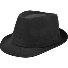 Store Mania Ieg™ Çocuk Boy Siyah Kumaş Fötr Şapka Gösteri Şapkası Michael Jackson Şapkası 54 No