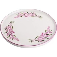 Store Mania Ieg™ Lila Lavantalı Servis Tabağı 1 Adet ROYALEKS-BLS2351