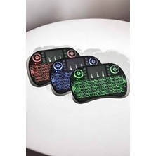 Store Mania Ieg™ USB Bağlantılı Mini Q Klavye Işıklı Tüm Cihazlara Uyumlu