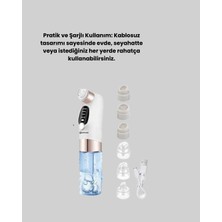 Store Mania Ieg™ Evde Kolay Kullanım Için Şarjlı Siyah Nokta Temizleme Aleti