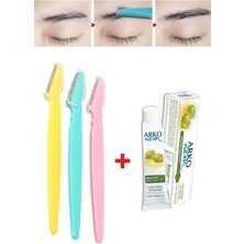 Store Mania Ieg™ 3 Adet Kaş Şekillendirici Ustura Arko Nem Zeytinyağı Kremi 20 cc