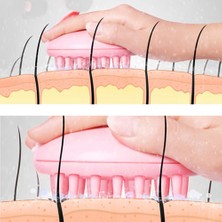 Store Mania Ieg™ Şampuan Hazneli Silikon Duş Fırçası - Saç Yıkama Masaj Aleti