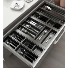 Store Mania Ieg™ Eco Lüx Modül Kaşıklık Antrasit 62X49 cm ROYALEKS-ACERO-20355