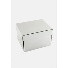 Store Mania Ieg™ Gümüş Renkli Kapaklı Saat Kutusu