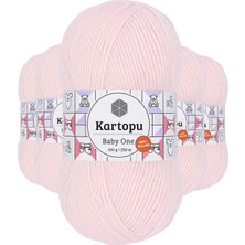 Store Mania Ieg™ 5 Adet Baby One Tüylenmeyen El Örgü Ipi Yünü Bebe Pembe K255