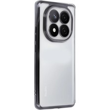 Store Mania Ieg™  Xiamoı Redmi Note 14 Pro 5g Kılıf  Lensli Silikon - Siyah