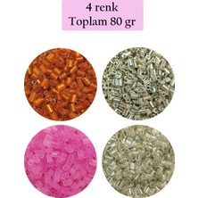 Store Mania Ieg™ Kesme Cam Boncuk 2mm - 4 Renk - Toplam 80 Gram - BNC441