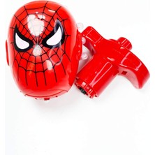 Store Mania Ieg™ Işıklı Müzikli Örümcek Desenli Topaç 12X7 cm