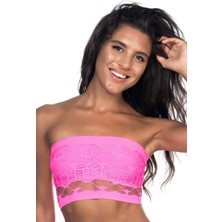 Beruflic Fuşya Mı Angel 4050 Double Örgü Toparlayıcı Straplez Büstiyer