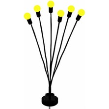 Store Mania Ieg™ Bahçe Çiti 6'lı Renkli Güneş Enerjili LED Lamba ROYALEKS-1085