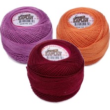 Store Mania Ieg™ 3 Adet Kaplan Etamin ve Kanaviçe Ipi 8 No Kod/renk: 916 - 244 - 902 - Ryl