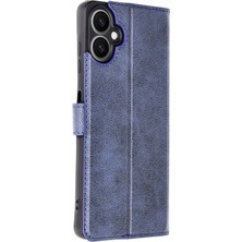 Store Mania Ieg™  Samsung Galaxy A06 Kılıf Trend S Plus Kapaklı Kılıf - Lacivert