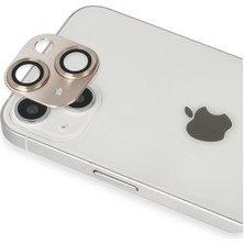 Store Mania Ieg™  Iphone 13 Pers Alüminyum Kamera Lens - Gold