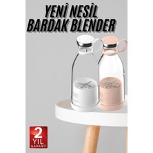 Store Mania Ieg™ Taşınabilir Kablosuz Şarjlı Kişisel Smoothie El Blender Mini Meyve Sıkacağı