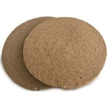 Store Mania Ieg™ Dekoratif Modern 20 cm Hasır Nihale