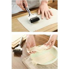 Store Mania Ieg™ Paslanmaz Çelik Hamur Kesme Aparatı Metal Saplı