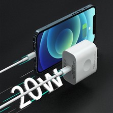 Store Mania Ieg™  C69D 20W + 1m 18W DC15 Type-C To Type-C Kablolu Pd Şarj Cihazı