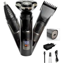 Store Mania Ieg™ Yüksek Performanslı 3 Başlıklı Profesyonel Şarjlı Islak ve Kuru Kullanıma Uygun