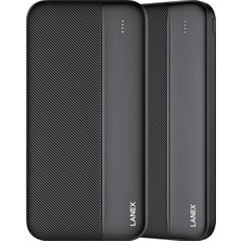 Store Mania Ieg™ Lanex LP01 10.000 Mah 22.5W Pd Hızlı Şarj Powerbank - Siyah