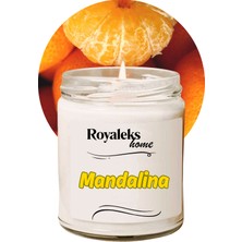 Store Mania Ieg™ Doğal Özel Seri Kokulu Dekoratif Kavanoz Mum 210 cc - Mandalina Esansı - Ryl