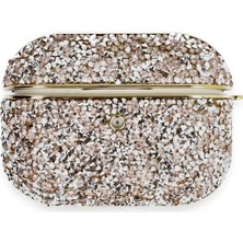 Store Mania Ieg™  Airpods Pro 2 (2.nesil) Luz Taşlı Kılıf - Pembe