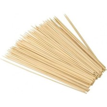 Store Mania Ieg™ Ahşap Çöp Şiş Çubuğu 25 cm - 50 Adet