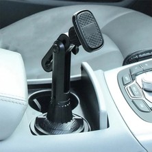 Store Mania Ieg™ Ally 360 Derece Döner Manyetik Araç Içi Telefon Tutucu - Bardak Tutucu Yeri I?ÇIN-(5775)