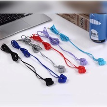 Store Mania Ieg™  KR-207 Mıknatıslı Kablolu Kulaklık - Mavi