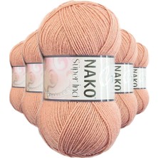 Store Mania Ieg™ 5 Adet Süper Inci El Örgü Ipi 100 gr Badem Içi 11071