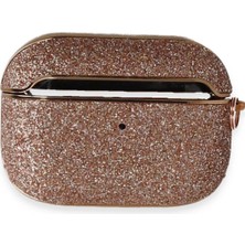 Store Mania Ieg™  Airpods Pro 2 (2.nesil) Spell Simli Kılıf - Rose Gold