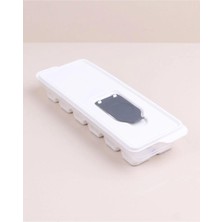 Store Mania Ieg™ Bas Parmak Silikon Buz Kalıbı 12 Bölmeli Buz Kalıbı Silikon Buzluk