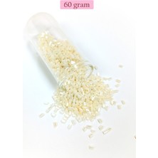 Store Mania Ieg™ Kesme Cam Boncuk 2mm - 60 Gram - Krem - BNC384