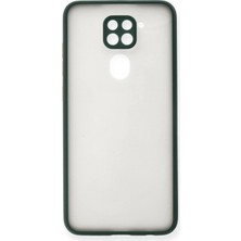 Store Mania Ieg™  Xiamoı Redmi Note 9 Kılıf Montreal Silikon Kapak - Yeşil