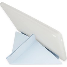 Store Mania Ieg™  Samsung Galaxy T737 Tab S7 Fe 12.4 Kılıf Kalemlikli Mars Tablet Kılıfı - Mavi