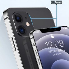 Store Mania Ieg™ Gor Iphone 12 Mini 5.4 Inch Kılıf Kamera Korumalı Şeffaf Silikon KILIF-(5775)