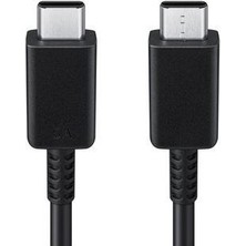 Store Mania Ieg™ Siyah Type-C To Type-C 1 Metre Hızlı Şarj ve Data Kablosu